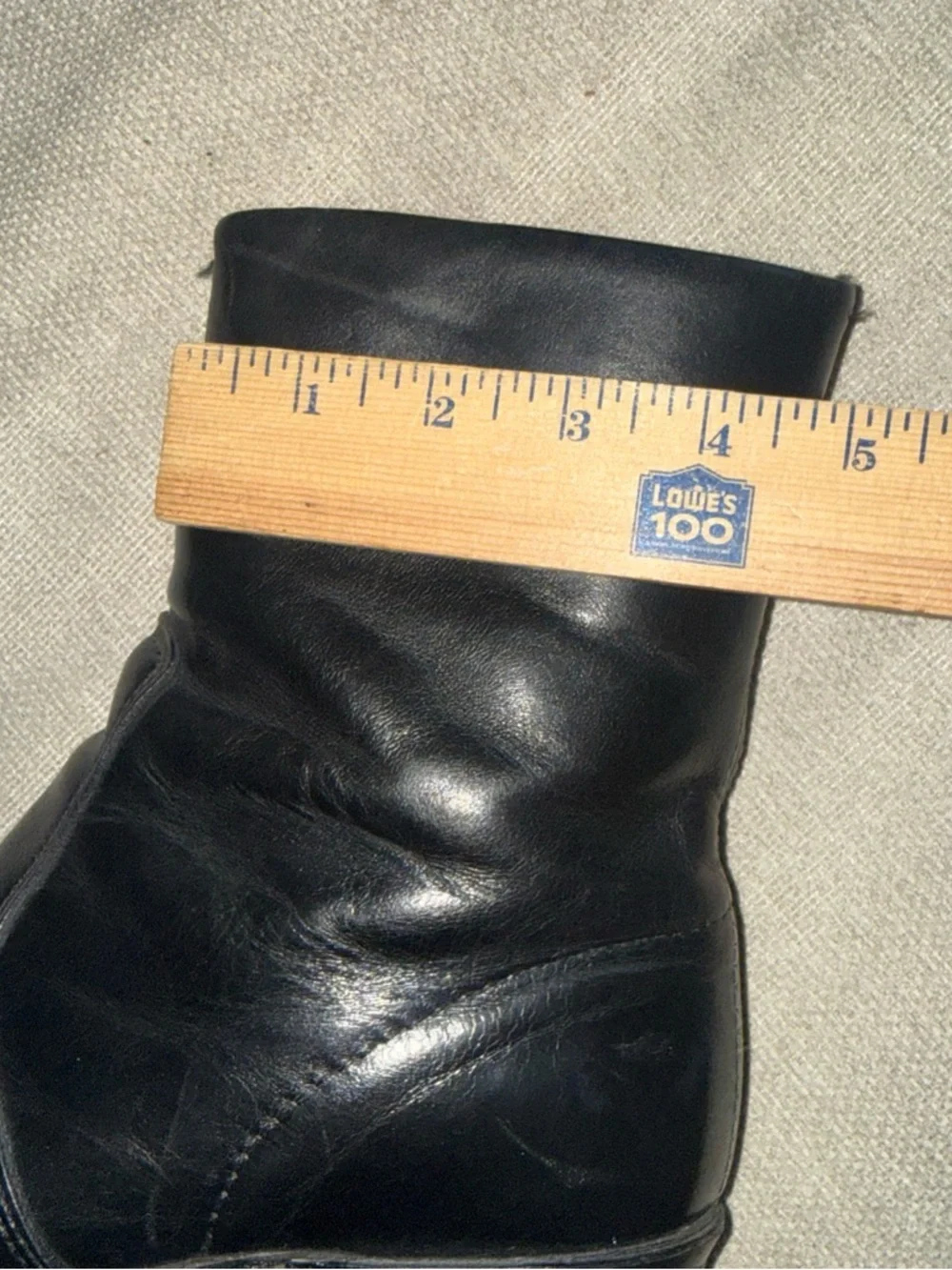 Durango Black Leather Western Boots